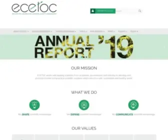 Ecetoc.org(Home) Screenshot