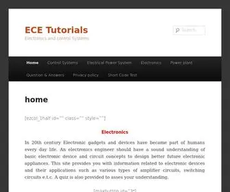 Ecetutorials.com(Ecetutorials) Screenshot