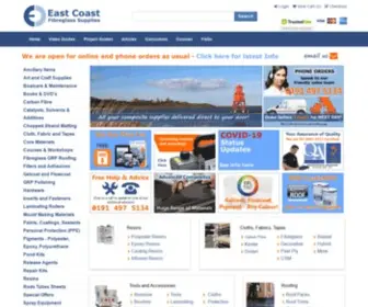 Ecfibreglasssupplies.co.uk(Fibreglass supplies) Screenshot