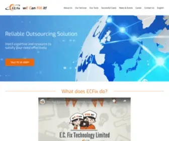 Ecfix.com(ECFix HK) Screenshot