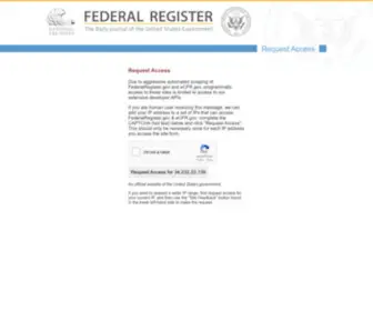 ECFR.gov(Electronic Code of Federal Regulations (eCFR)) Screenshot
