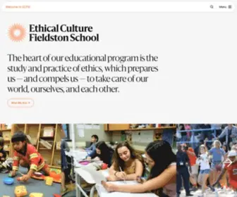 ECFS.org(Ethical Culture Fieldston School) Screenshot