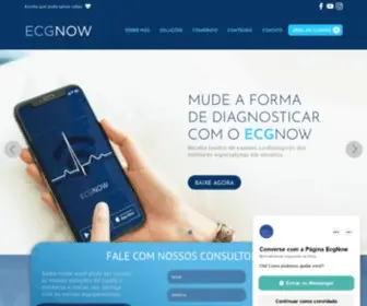 Ecgnow.com.br(ECG NOW) Screenshot