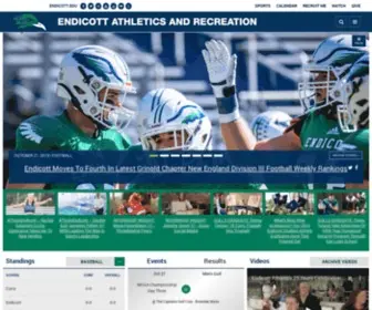 Ecgulls.com(Endicott College Athletics in Massachusetts (978) 232) Screenshot