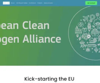 ECH2A.eu(European Clean Hydrogen Alliance) Screenshot