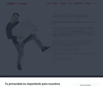 Echaleku.com(El Blog de Javier Echaleku) Screenshot