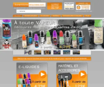 Echantillons-Eliquides.com(E-liquides en format mini et à petit prix) Screenshot