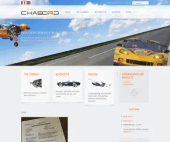 Echappement-Chabord.fr(Echappements Chabord) Screenshot