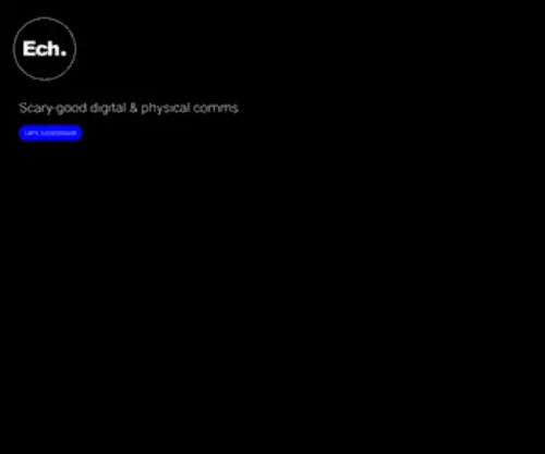 Echdesign.co.uk(Ech Design & Development) Screenshot