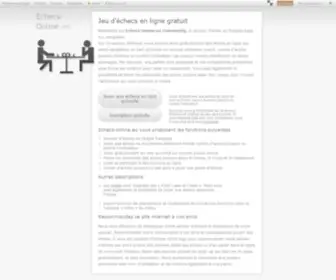Echecs-Online.eu(Jeu) Screenshot