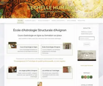 Echellehumaine.org(L'Echelle Humaine) Screenshot