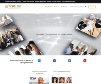 Echelonbizdev.com(Echelon Business Development Network) Screenshot