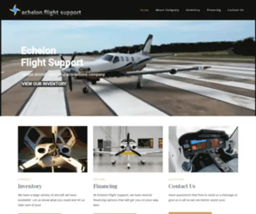 Echelonflightsupport.com(Echelon Flight) Screenshot