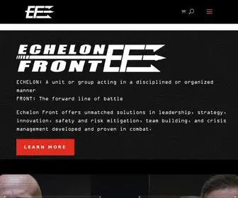 Echelonfront.com(Echelon Front) Screenshot