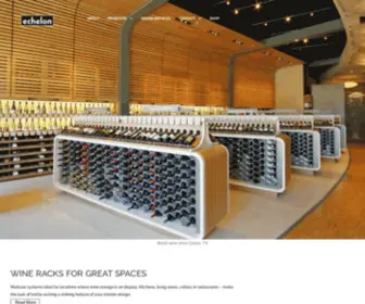 Echelonproducts.com(Wine Racks) Screenshot