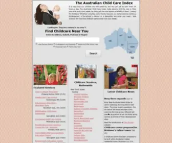 Echildcare.com.au(Find Childcare In Your Area) Screenshot