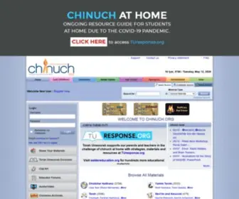 Echinuch.com(Chinuch.org :: Home) Screenshot