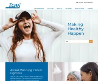 ECHN.org(Eastern Connecticut Health Network) Screenshot