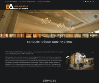 Echo-ART.net(Luxury interior Design Dubai. Echo Art Interiors) Screenshot