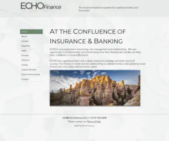 Echo-Finance.com(ECHO Finance) Screenshot