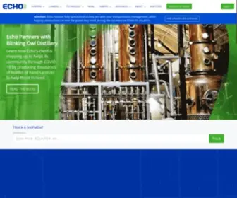 Echo.com(Freight Shipping Solutions) Screenshot