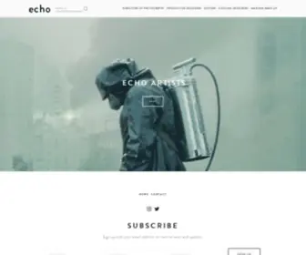 Echoartists.com(ECHO Artists Ltd) Screenshot