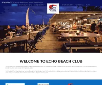 Echobeachclub.com(BBQ on the Beach) Screenshot