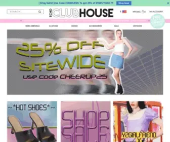 Echoclubhouse.com(90s Vintage Style) Screenshot