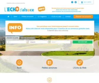 Echodalsace.com(L'Echo d'Alsace) Screenshot
