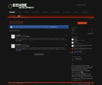 Echoerom.com(Official website EchoeROM) Screenshot