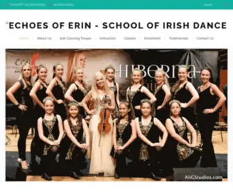 Echoesirishdance.com(School of Irish Dance) Screenshot