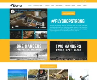 Echoflyfishing.com(Tim Rajeff's Echo Fly Fishing) Screenshot