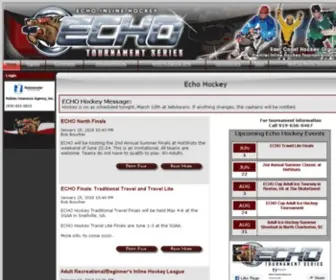 Echohockey.com(Echo Inline Hockey League) Screenshot