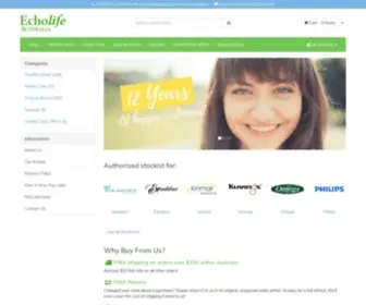 Echolife.com.au(Free Delivery over $100) Screenshot