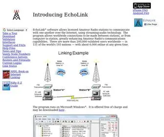 Echolink.org(Introducing EchoLink) Screenshot