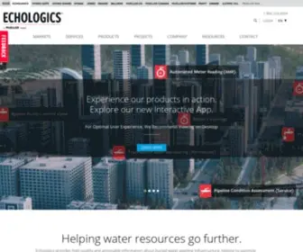 Echologics.com(Echologics) Screenshot