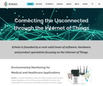 Echolo.io(An IoT Consultancy) Screenshot