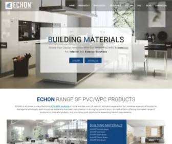 Echon.co(PVC & WPC Products Manufacturer in India) Screenshot