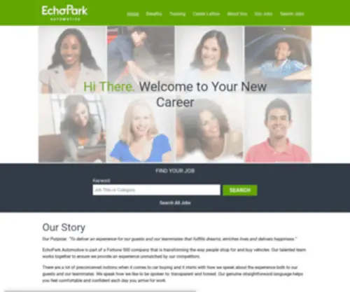 Echoparkcareers.com(EchoPark Careers) Screenshot