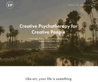 Echoparkcreativepsychology.com(Echo Park Creative Psychology) Screenshot