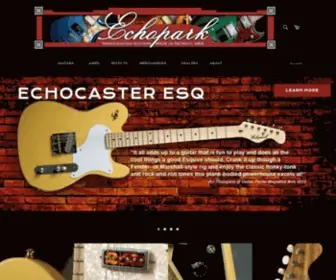 Echoparkinstruments.com Screenshot