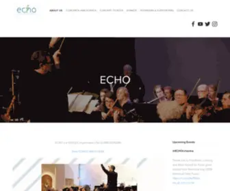 Echorchestra.org(ECHOrchestra) Screenshot