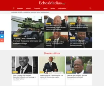 Echosmedias.net(Santé) Screenshot