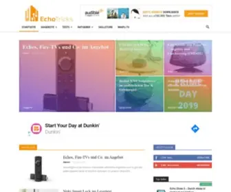 Echotricks.de(Tricks und News zu Alexa und Amazon Echo) Screenshot
