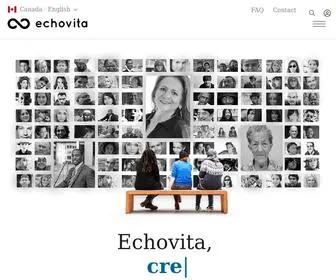 Echovita.com(Where loved ones are eternal) Screenshot