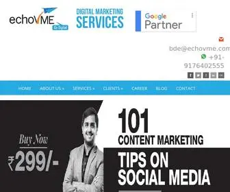 EchovMe.in(Digital Marketing Agency) Screenshot