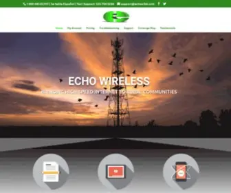 Echowibb.com(Echo Wireless) Screenshot