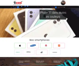 Echrigsm.tn(Achat des Smartphones en ligne partout en Tunisie) Screenshot