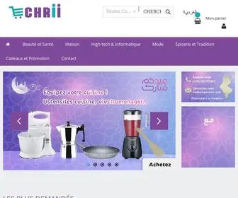 Echrii.com(Site de vente de maquillage en ligne en Tunisie) Screenshot