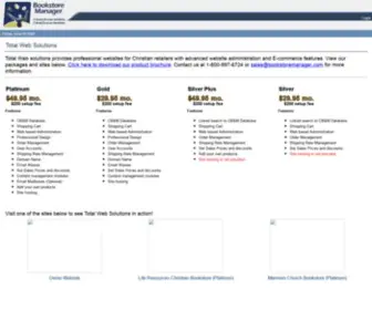 EchristianStore.com(Home) Screenshot